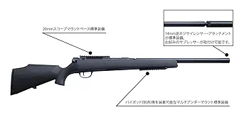 Amazon | エスツーエス ボルト・アクション・エア・ライフル TSR